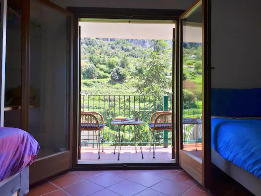Balkón nebo terasa v ubytování B&B Taccu Maccu