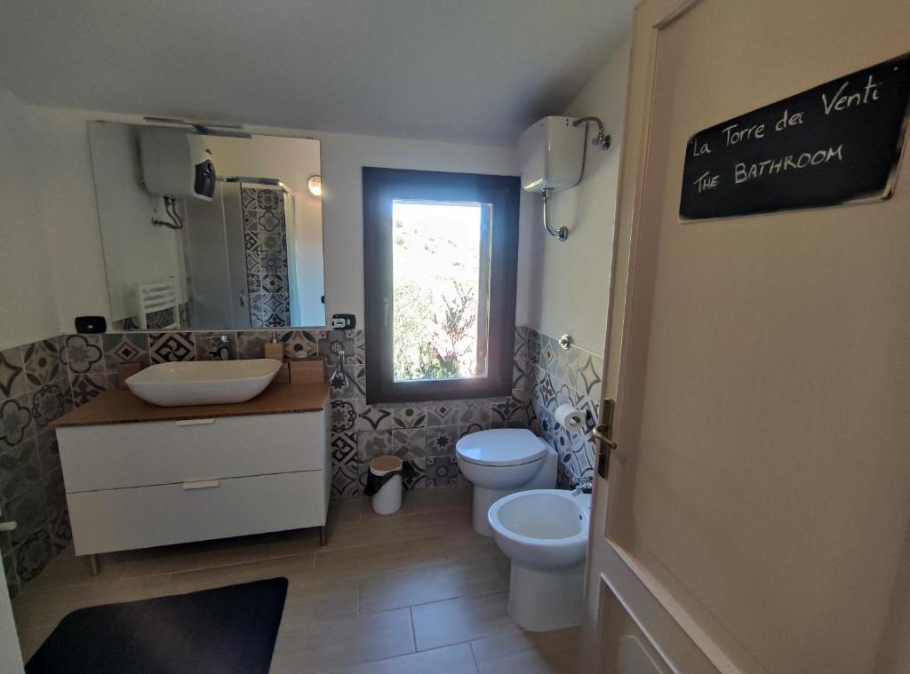 Koupelna v ubytování B&B Taccu Maccu