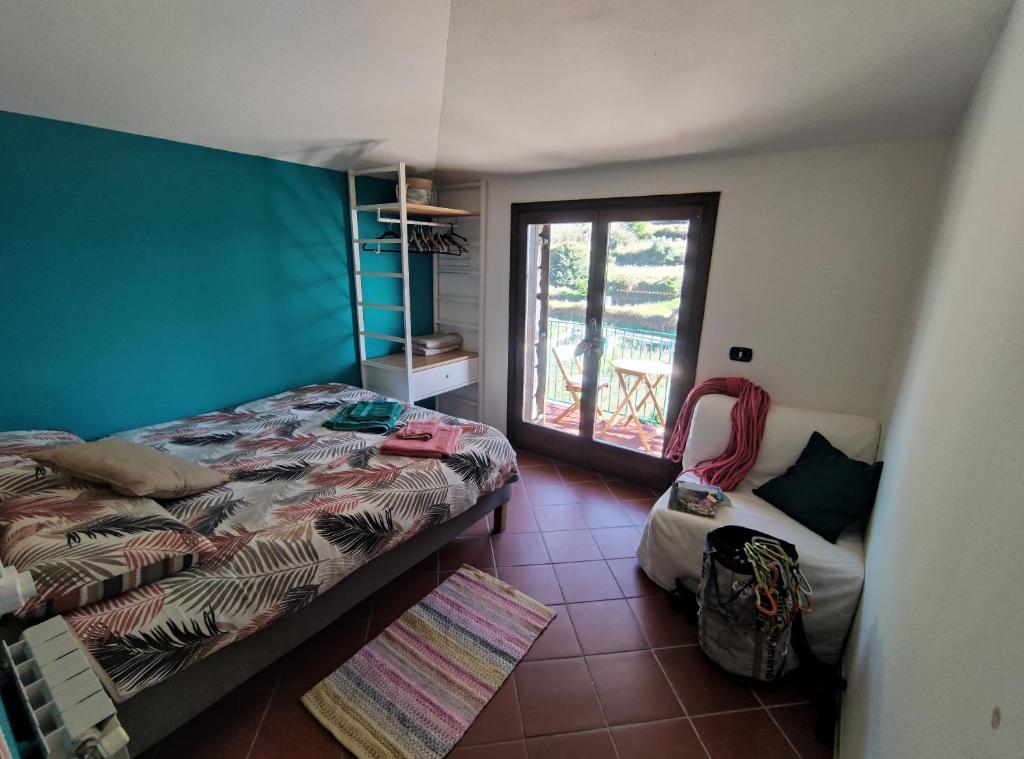 Postel nebo postele na pokoji v ubytování B&B Taccu Maccu