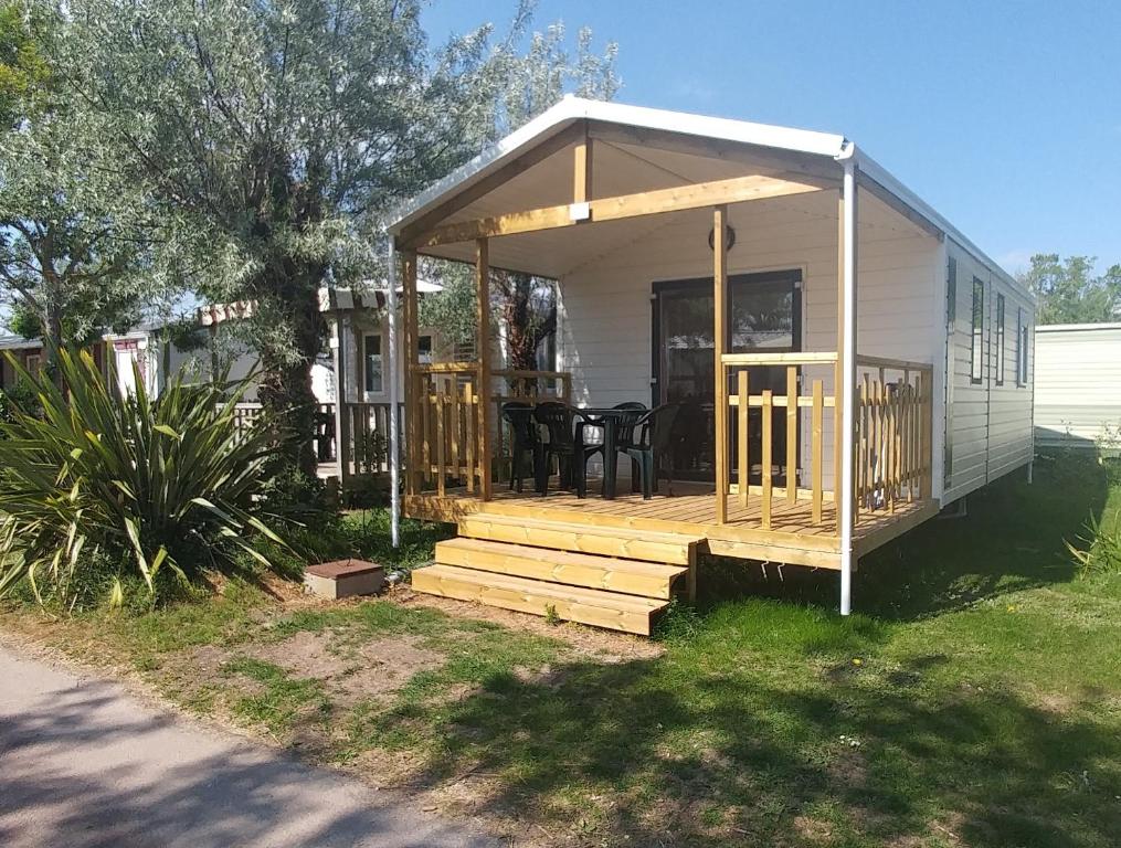Zahrada ubytování Camping Antioche D'Oléron
