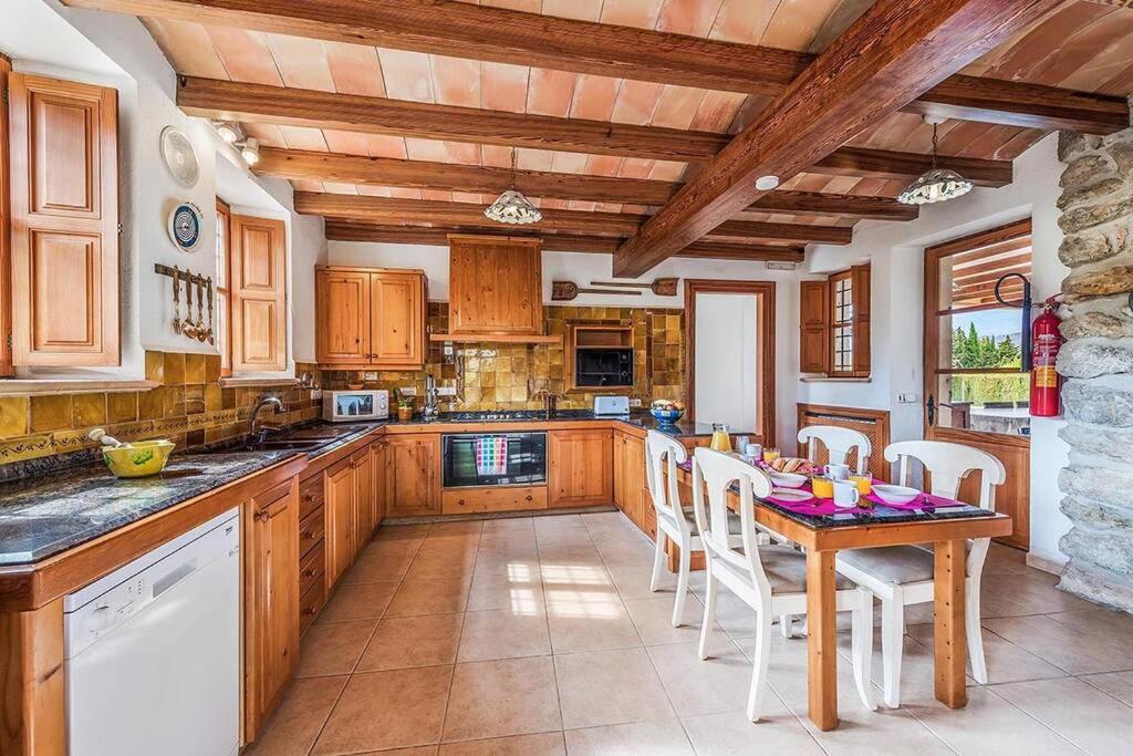 A kitchen or kitchenette at Finca Rafalet, Pollensa by Renthousing