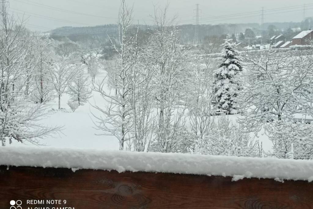Gîte de charme en Ardennes v zimě
