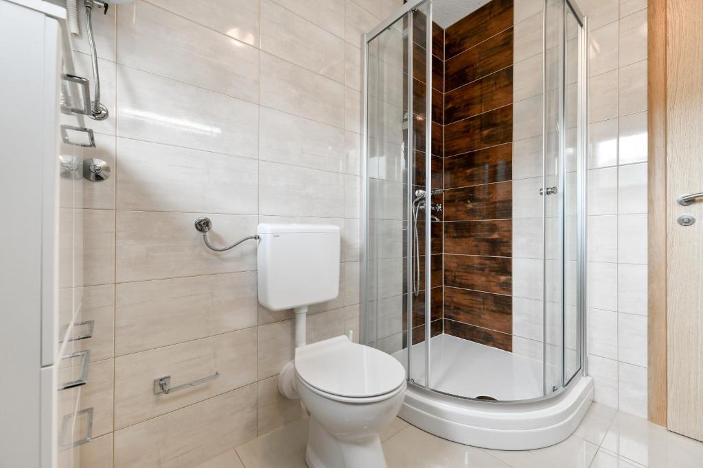 Kúpeľňa v ubytovaní Apartments Diora