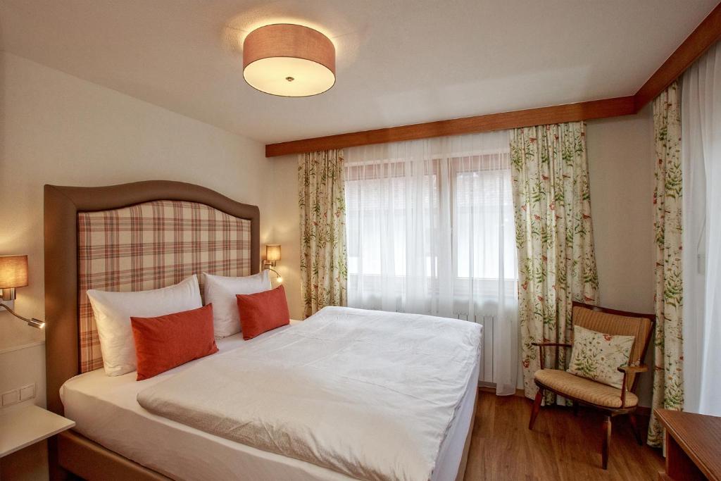 Postel nebo postele na pokoji v ubytování Der Ballhaushof