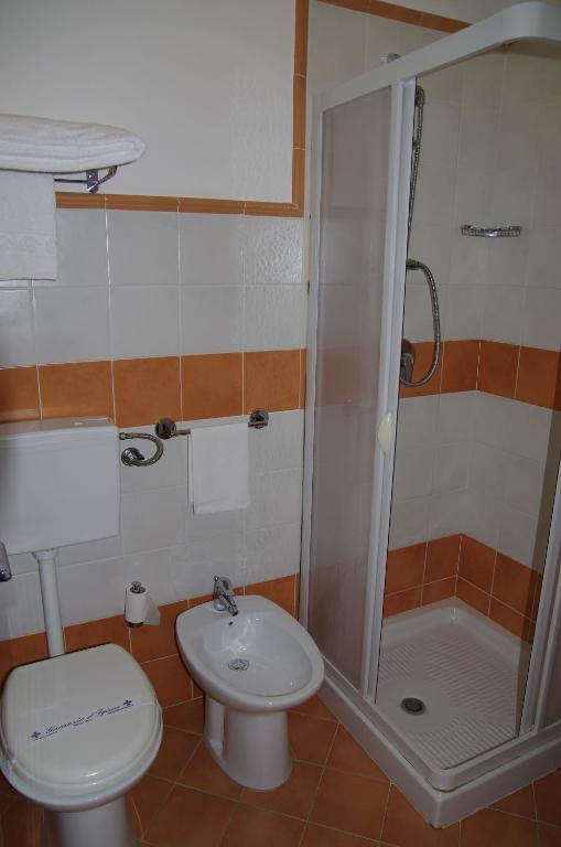 Um banheiro em Hotel San Martino