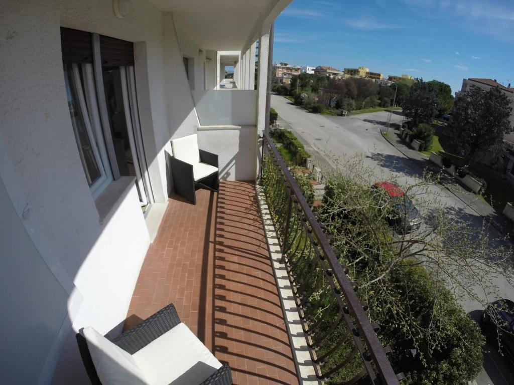 Balkón nebo terasa v ubytování Appartamento Corallo