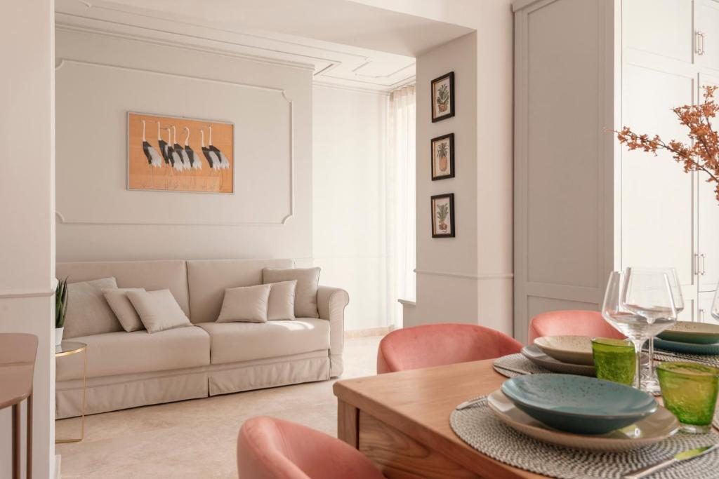 Część wypoczynkowa w obiekcie Antea Apartments