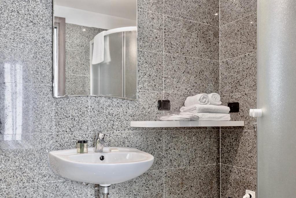 Koupelna v ubytování Aiello Suites Milan