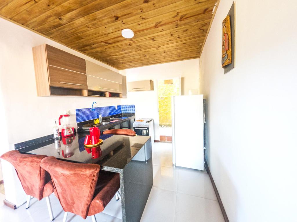  Apartamento 1 em rancho na Praia de Imbassaí BA