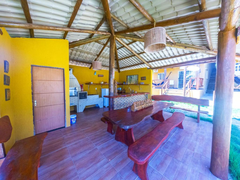  Apartamento 1 em rancho na Praia de Imbassaí BA
