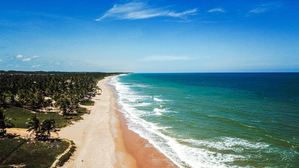  Apartamento 1 em rancho na Praia de Imbassaí BA