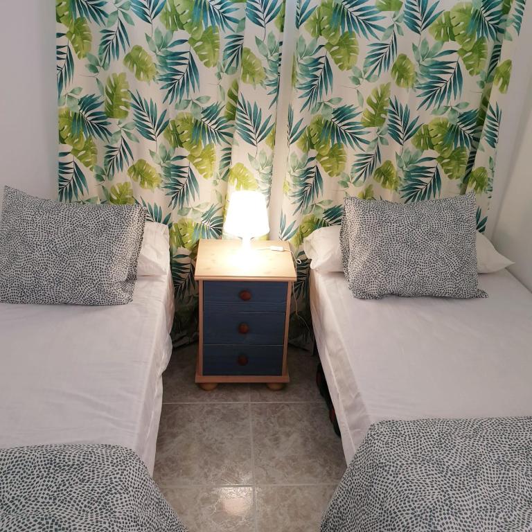 Posedenie v ubytovaní Apartamento Blancomar