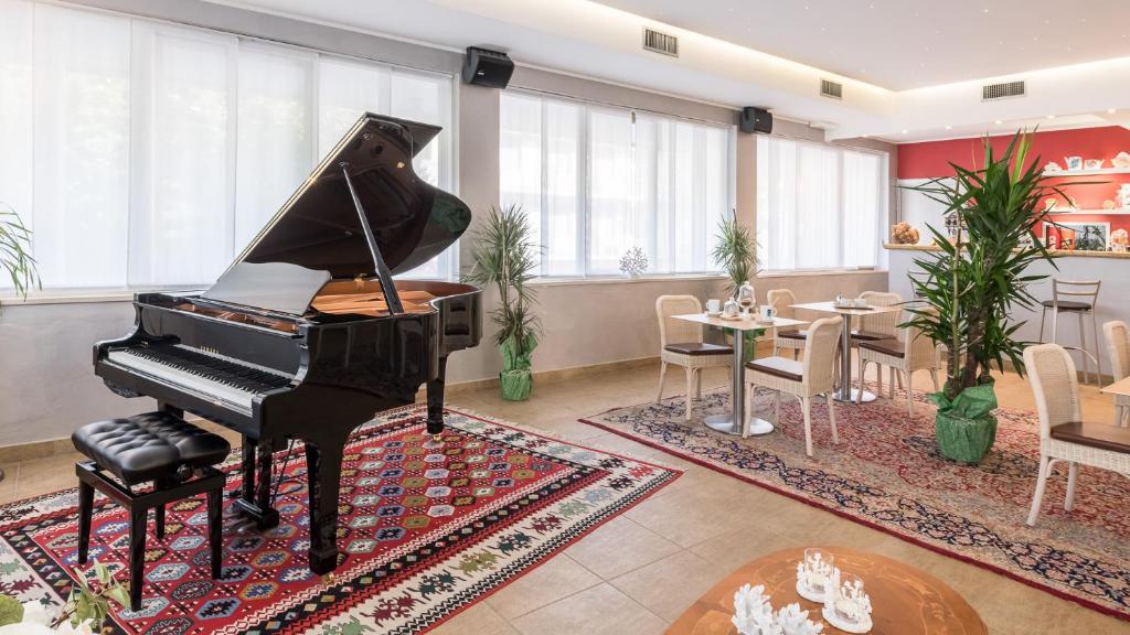 Posezení v ubytování Hotel Katja