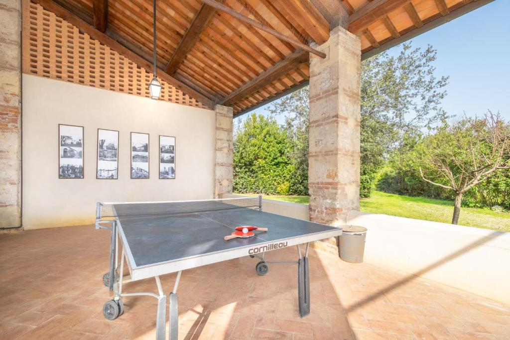 Stolný tenis v ubytovaní B&B Borgo di Pratavecchie alebo v jeho okolí