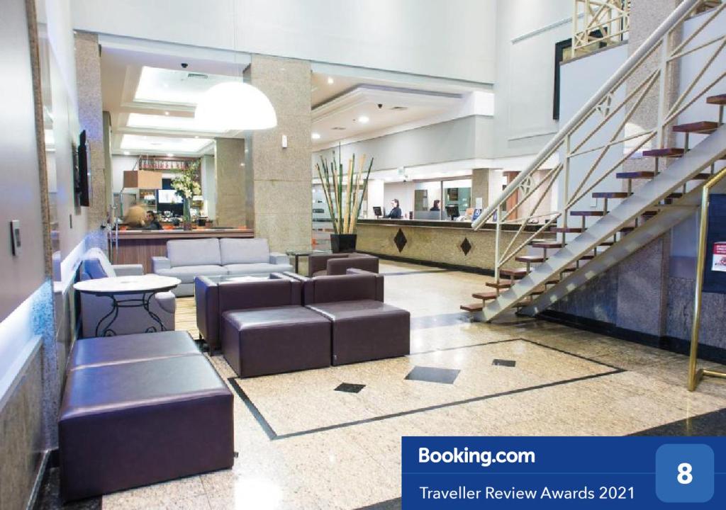 Posezení v ubytování Hotel Continental Business - 200 metros do Complexo Hospitalar Santa Casa