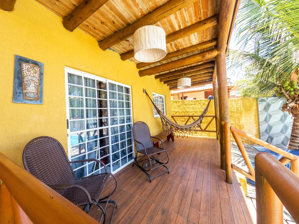  Apartamento 3 em rancho na Praia de Imbassaí BA
