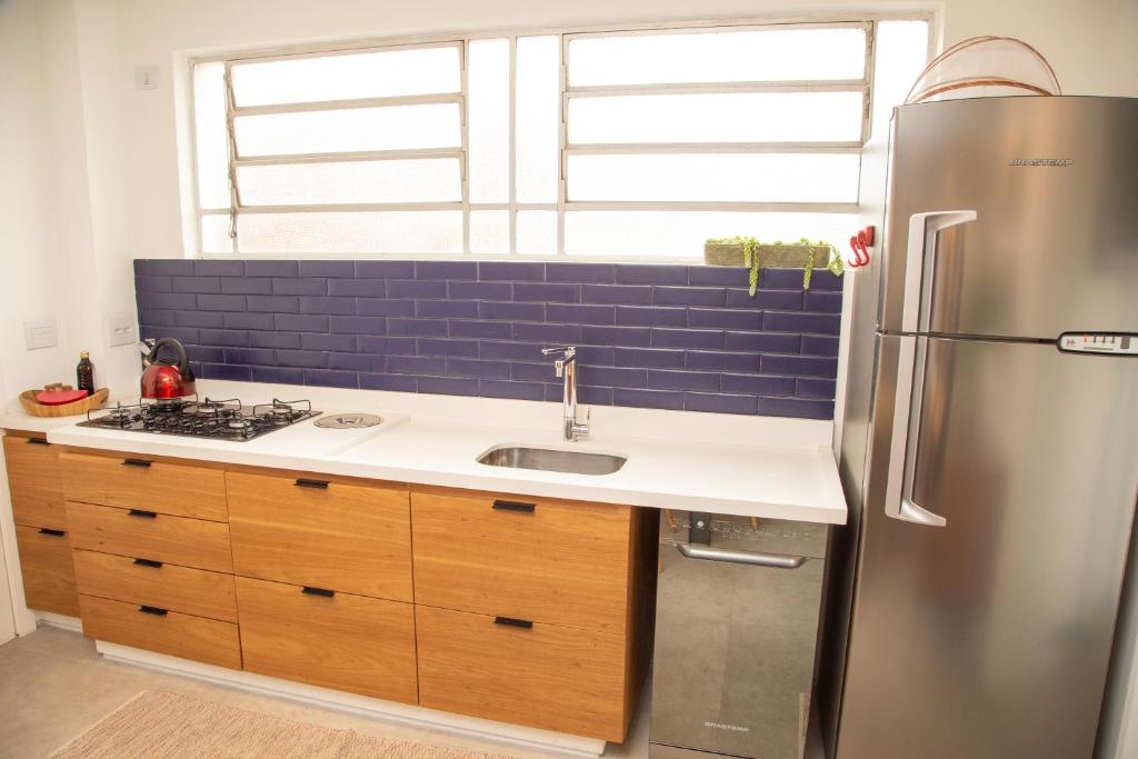  OBA 27 - Apartamento Pinheiros para Longa Estadia