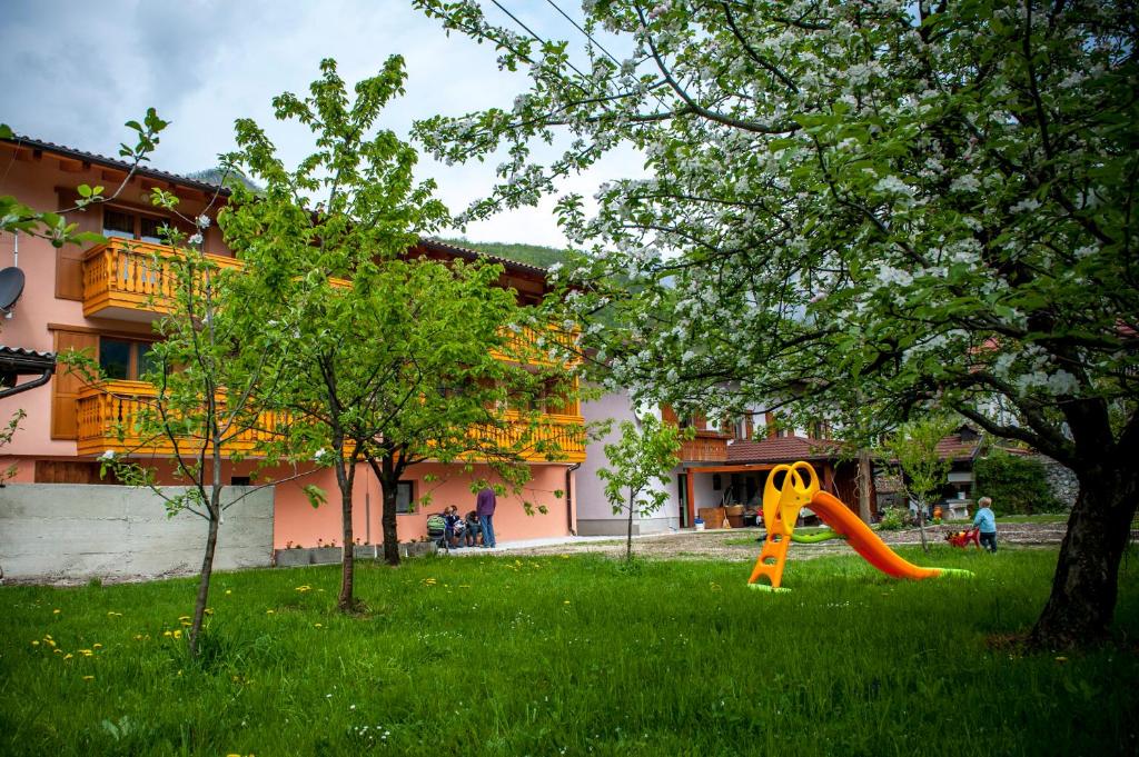 Zahrada ubytování Apartments Masera
