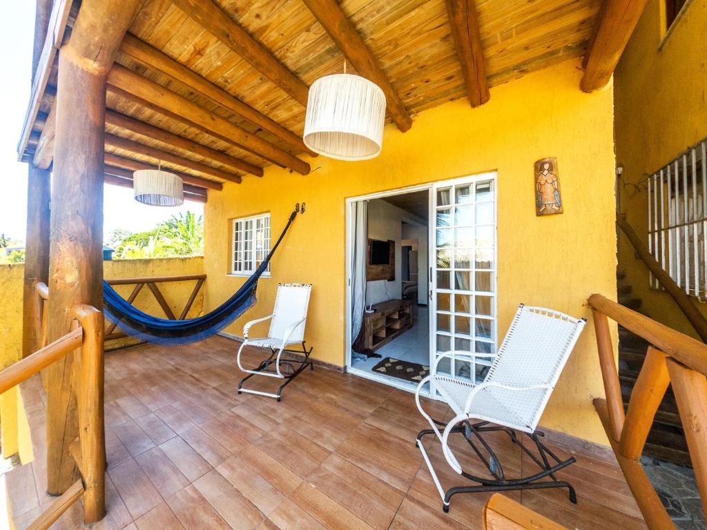  Apartamento 4 em rancho na Praia de Imbassaí BA