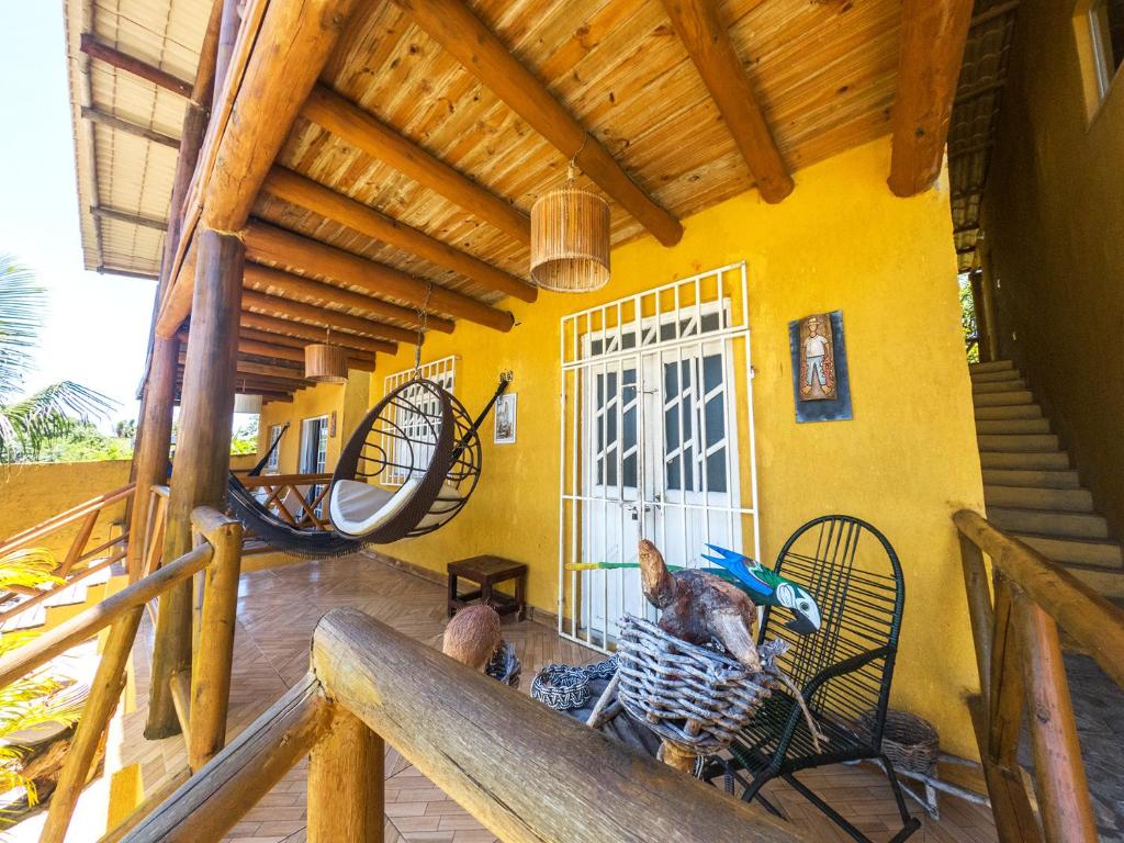  Apartamento 4 em rancho na Praia de Imbassaí BA