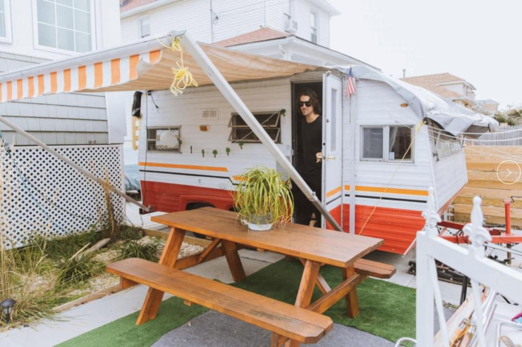 80s Surf Camper in Rockaway Beach