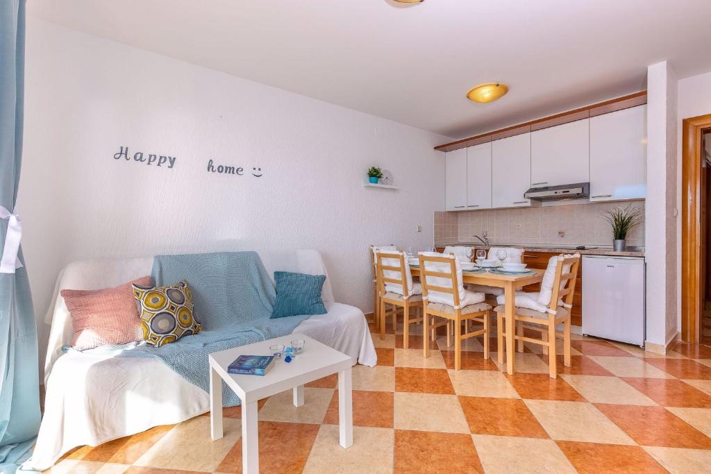 Kuchyň nebo kuchyňský kout v ubytování Crikvenica Apartment 16