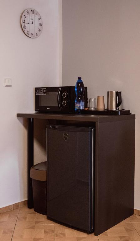 Kuchyň nebo kuchyňský kout v ubytování Penzion Pohoda