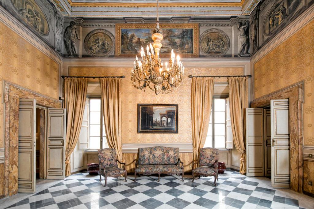 Część wypoczynkowa w obiekcie Residenza Ruspoli Bonaparte