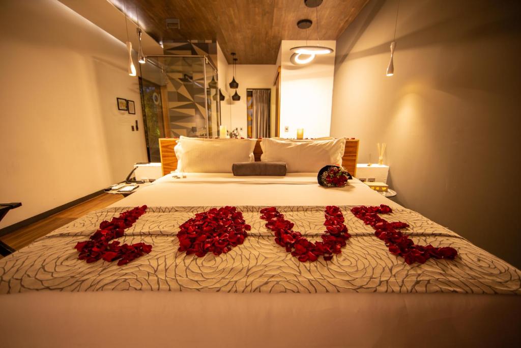 Postel nebo postele na pokoji v ubytování Cantera 10 Hotel Boutique
