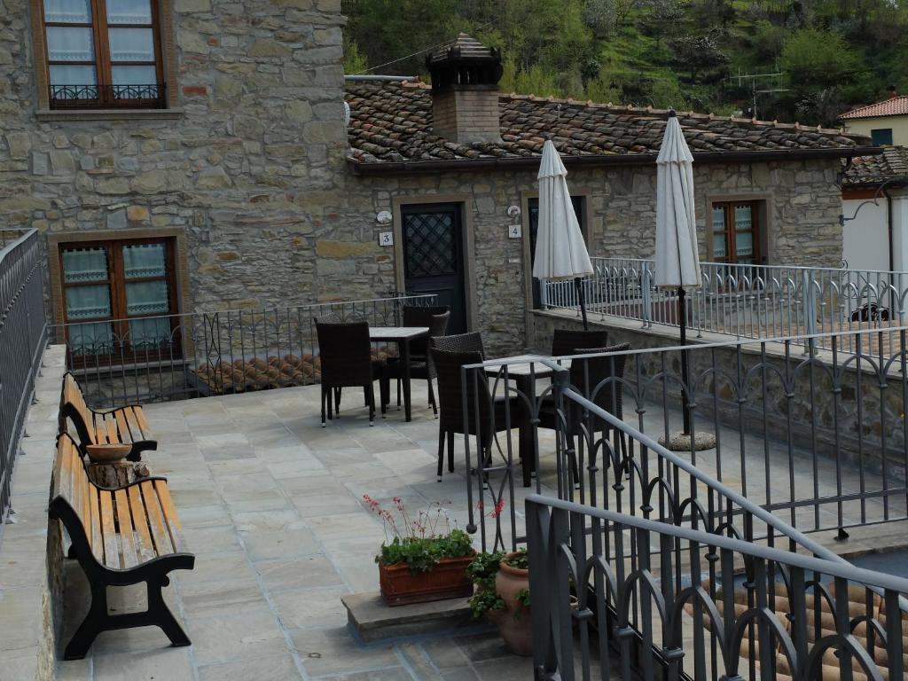 Balkón nebo terasa v ubytování La Locanda di Giulia