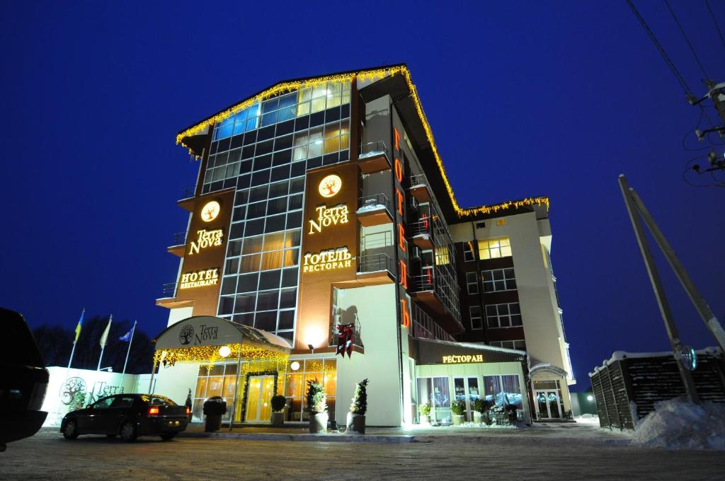 Budova, v ktorej sa hotel nachádza
