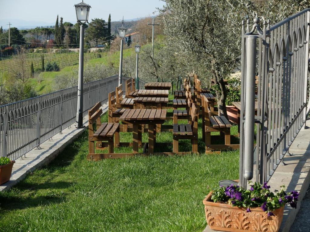 Zahrada ubytování La Locanda di Giulia