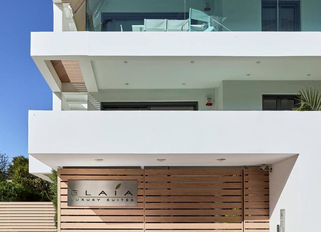 Balkón alebo terasa v ubytovaní Elaia Luxury Condo Glyfada
