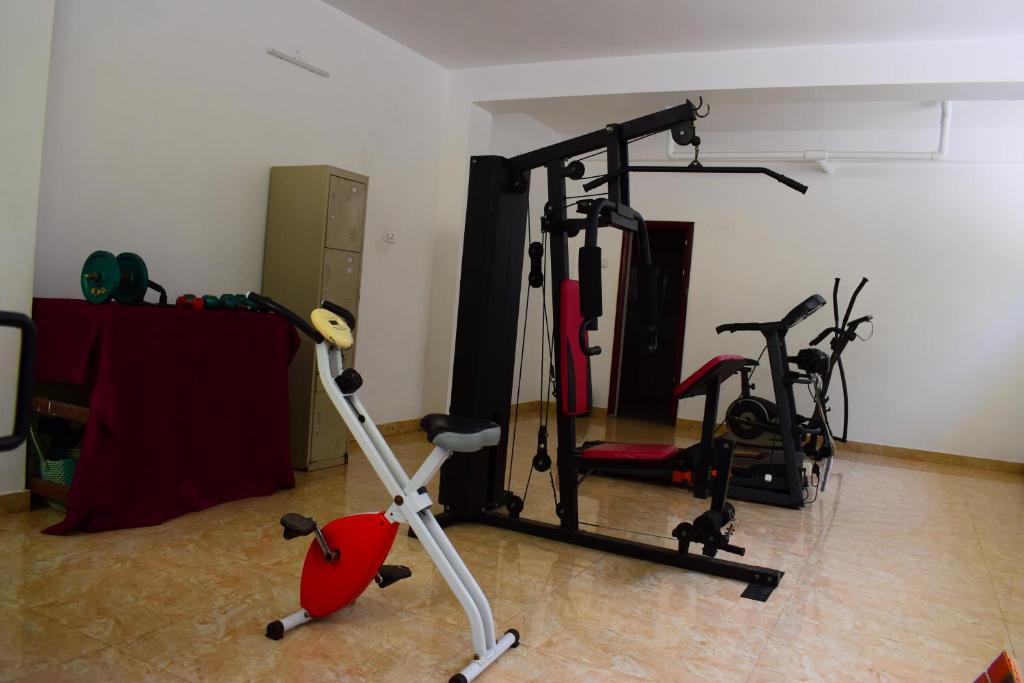 Fitness centrum a/nebo fitness zařízení v ubytování The Brook Resorts & Spa