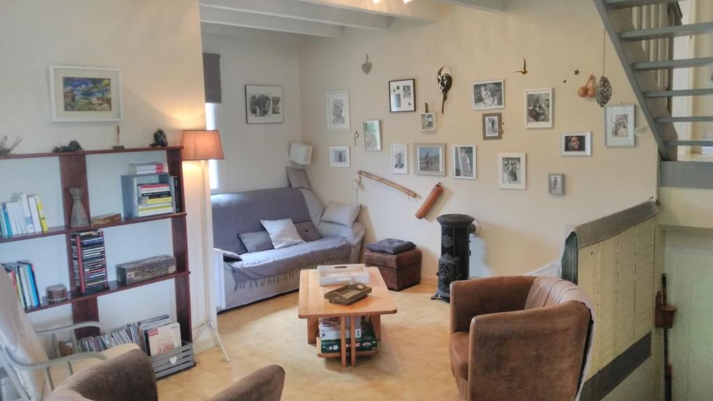 Posezení v ubytování Malpas125 chambres