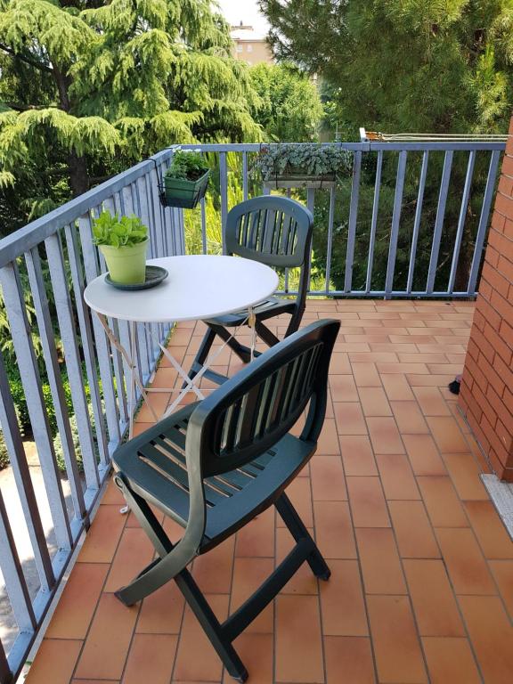 Balkón nebo terasa v ubytování Guesthouse La Rocca