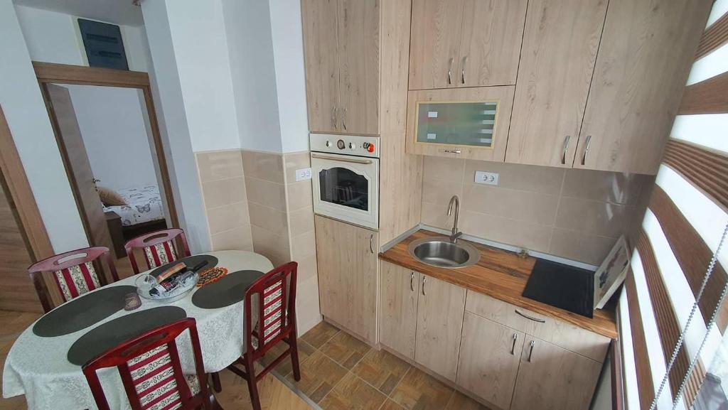 Köök või kööginurk majutusasutuses Apartmani Dunja Zlatar