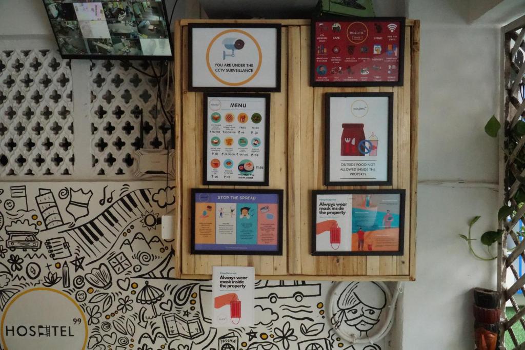Certifikát, hodnocení, plakát nebo jiný dokument vystavený v ubytování HOSHTEL99 - PRIME - Stay, Cowork and Cafe