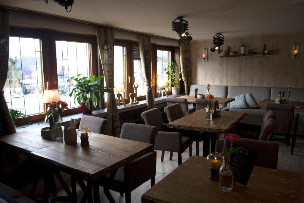Posezení v ubytování Hotel Restaurant Tomahawk