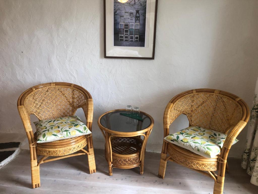 Area soggiorno di Lunkaberg Bed & Breakfast