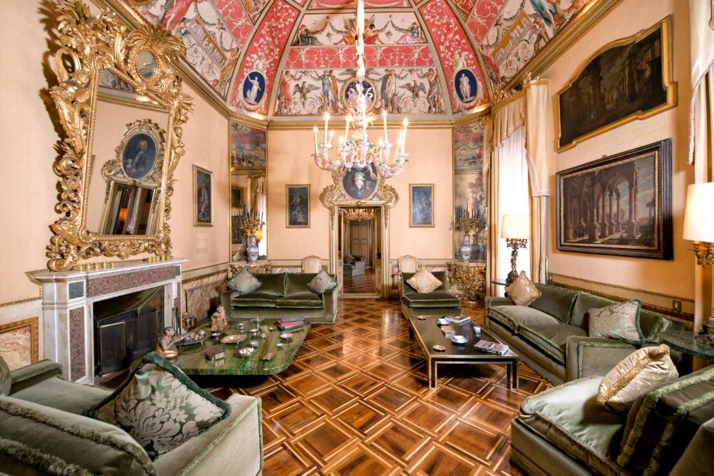 Część wypoczynkowa w obiekcie Residenza Ruspoli Bonaparte