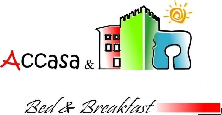 a logo for a bed and breakfast with a tooth at Affittacamere ACCASA in Prato