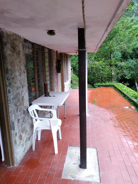 Balkón nebo terasa v ubytování Casa Yantra La Lola