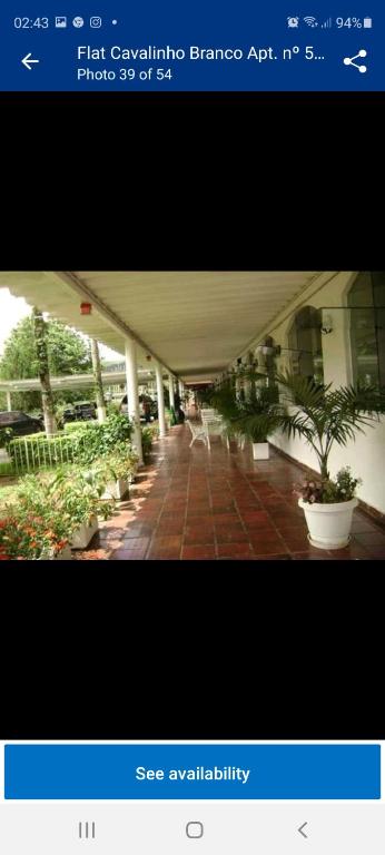  Flat no Hotel Cavalinho Branco