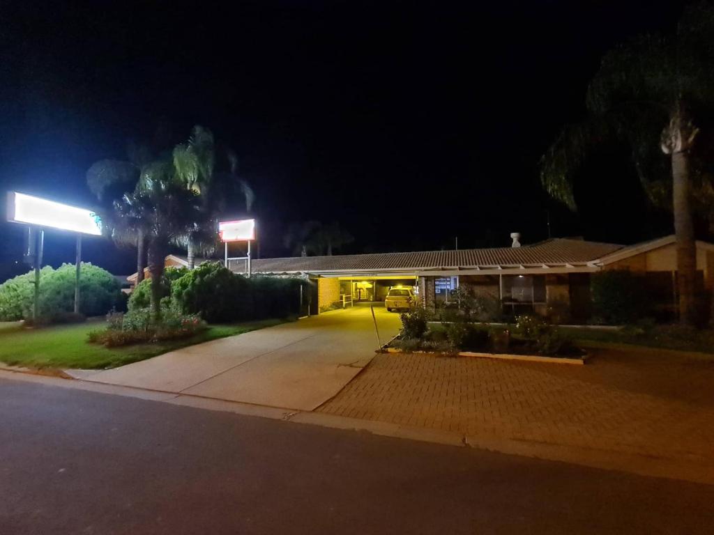 Bygningen som motellet ligger i