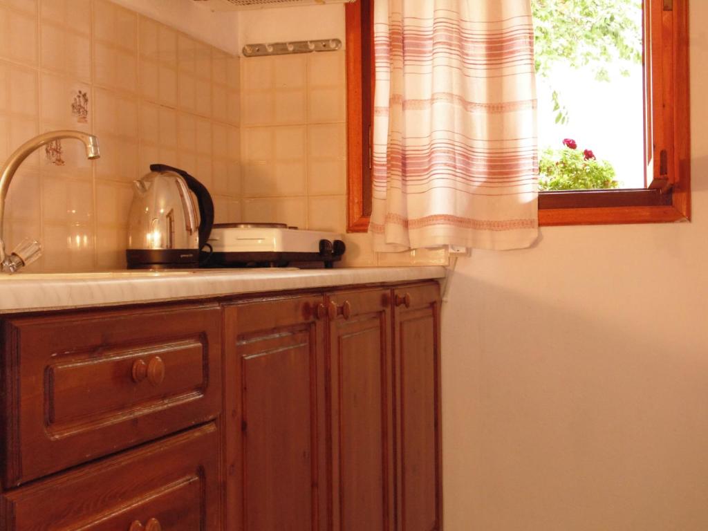 Kuchyň nebo kuchyňský kout v ubytování Villa Melini