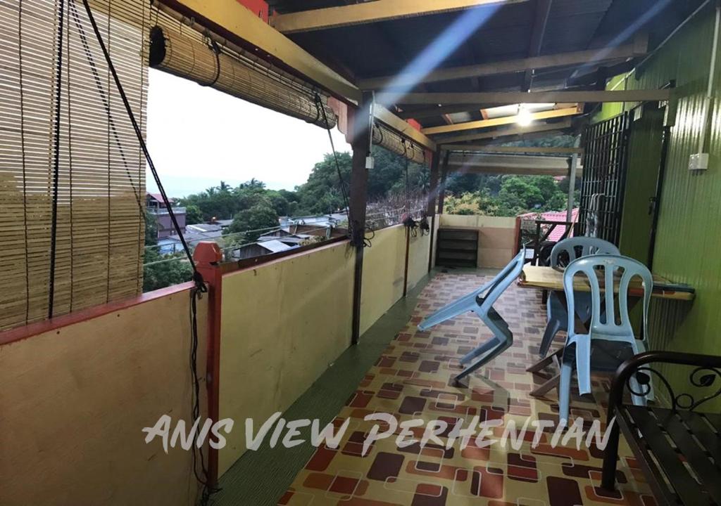 Balkón nebo terasa v ubytování Anis View Perhentian