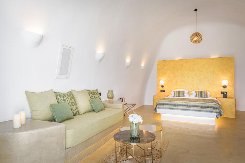 Część wypoczynkowa w obiekcie Siete Mares Luxury Suites