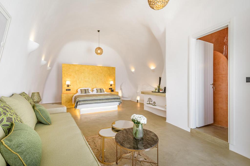Część wypoczynkowa w obiekcie Siete Mares Luxury Suites