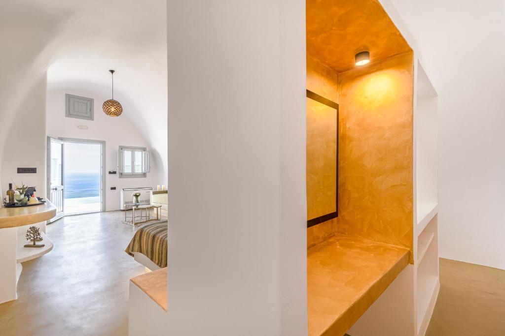 Kuchnia lub aneks kuchenny w obiekcie Siete Mares Luxury Suites
